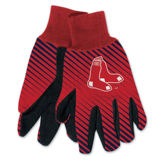 Boston Red Sox Gloves Two Tone Style Adult Size - ToylandEU