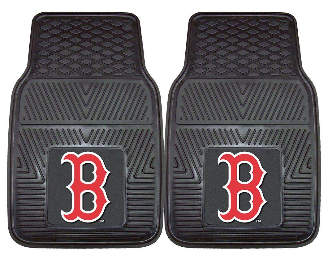 Boston Red Sox Heavy Duty 2-Piece Vinyl Car Mats - ToylandEU