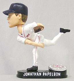 Boston Red Sox Jonathan Papelbon Blatinum Bobblehead - ToylandEU
