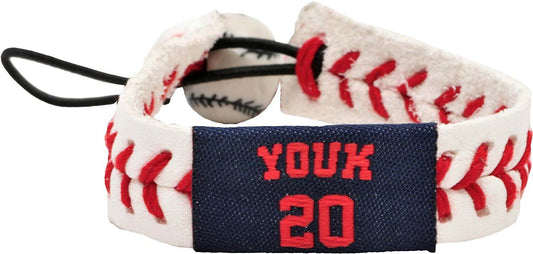 Boston Red Sox Leather Bracelet Baseball Kevin Youkilis - ToylandEU