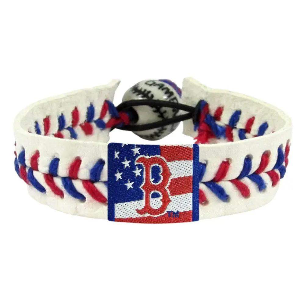  Boston Red Sox Leather Bracelet With Ceramic Bead For Kids -  ToylandEU™