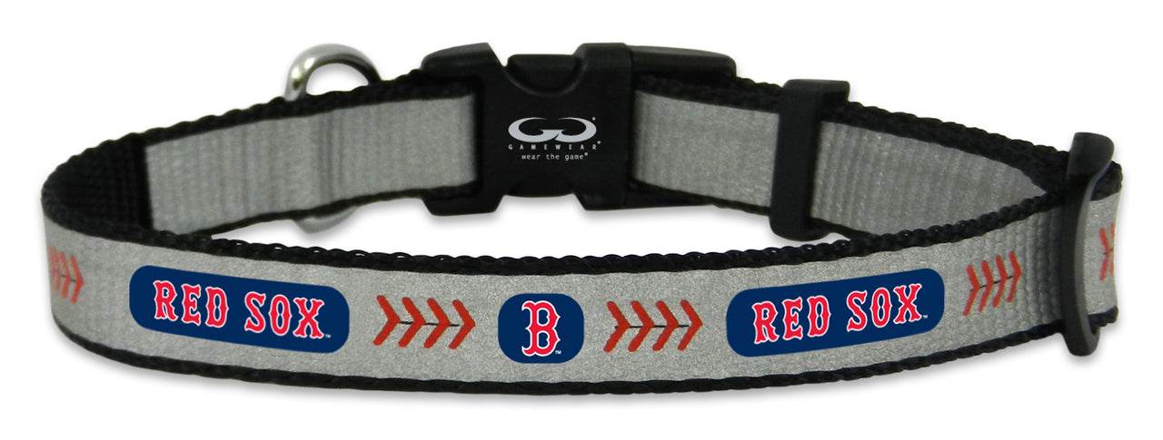 Boston Red Sox Pet Collar Reflective Baseball Toy Gamewear - ToylandEU