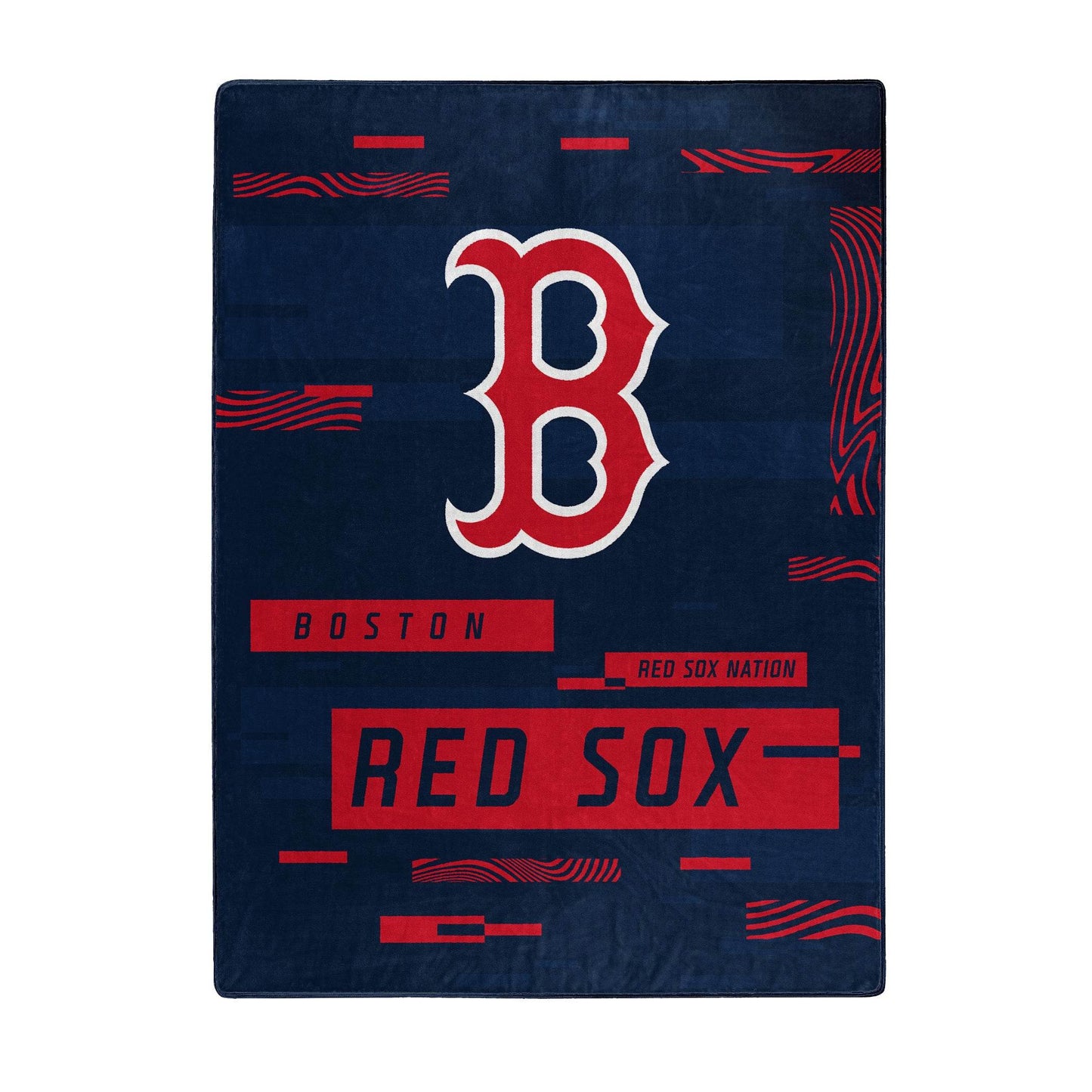 Boston Red Sox Raschel Blanket Oversized 60x80 Plush Throw - ToylandEU