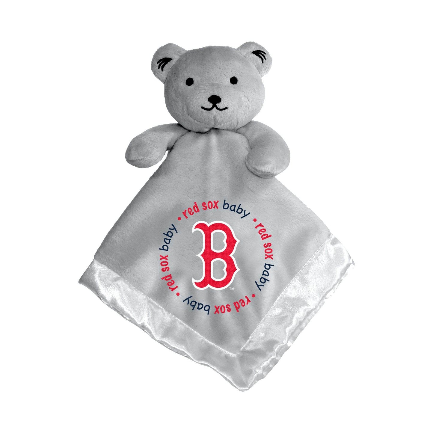 Boston Red Sox Security Bear Gray Embroidered Plush 14 Inch - ToylandEU