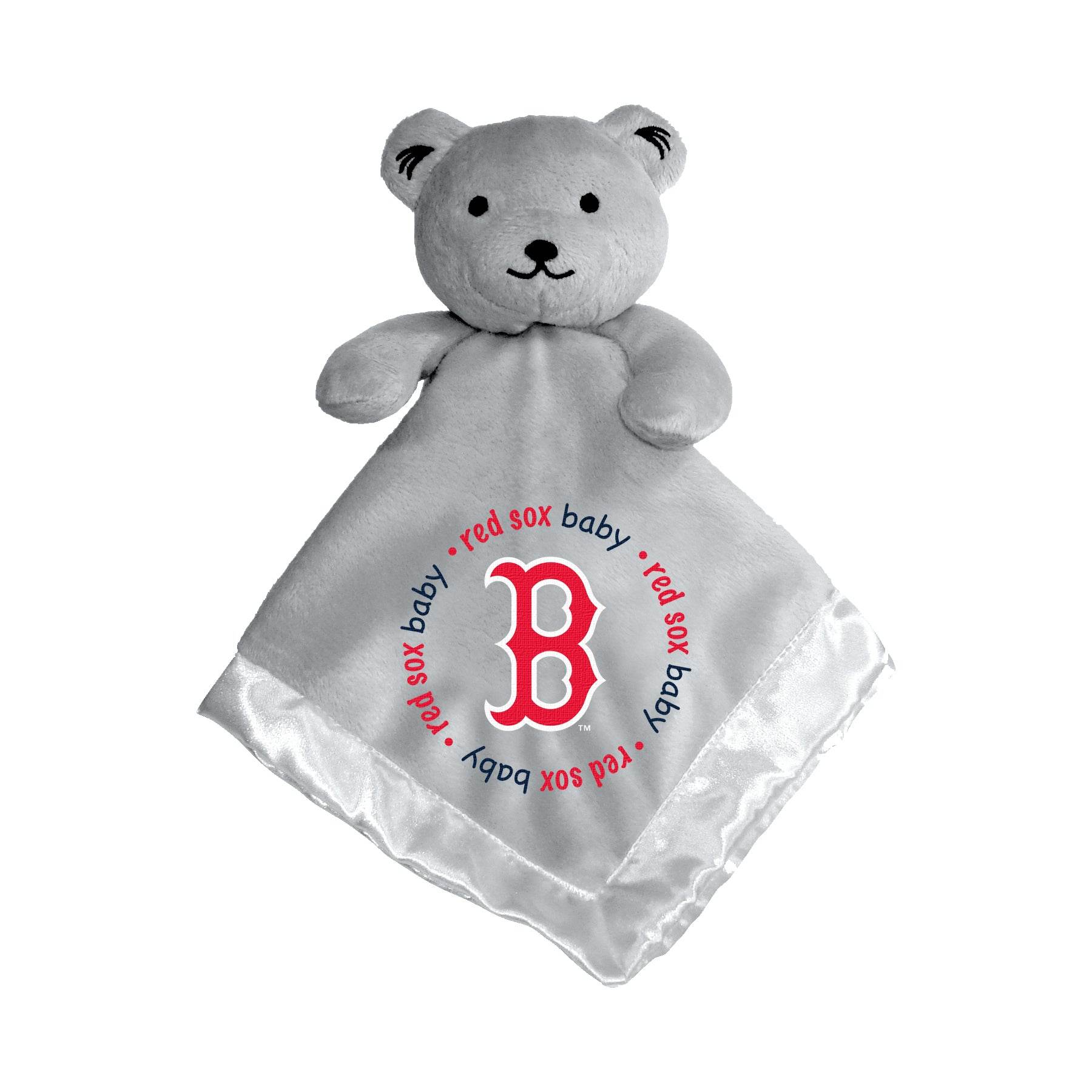 Boston Red Sox Security Bear Gray Embroidered Plush 14 Inch - ToylandEU