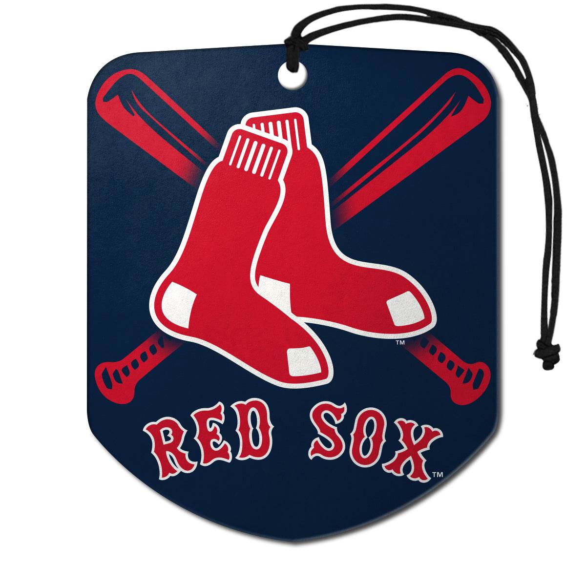 Boston Red Sox Shield Design Air Freshener 2 Pack Set - ToylandEU