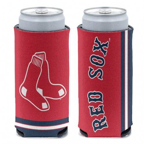 Boston Red Sox Slim Can Cooler With Full Color Imprint - ToylandEU