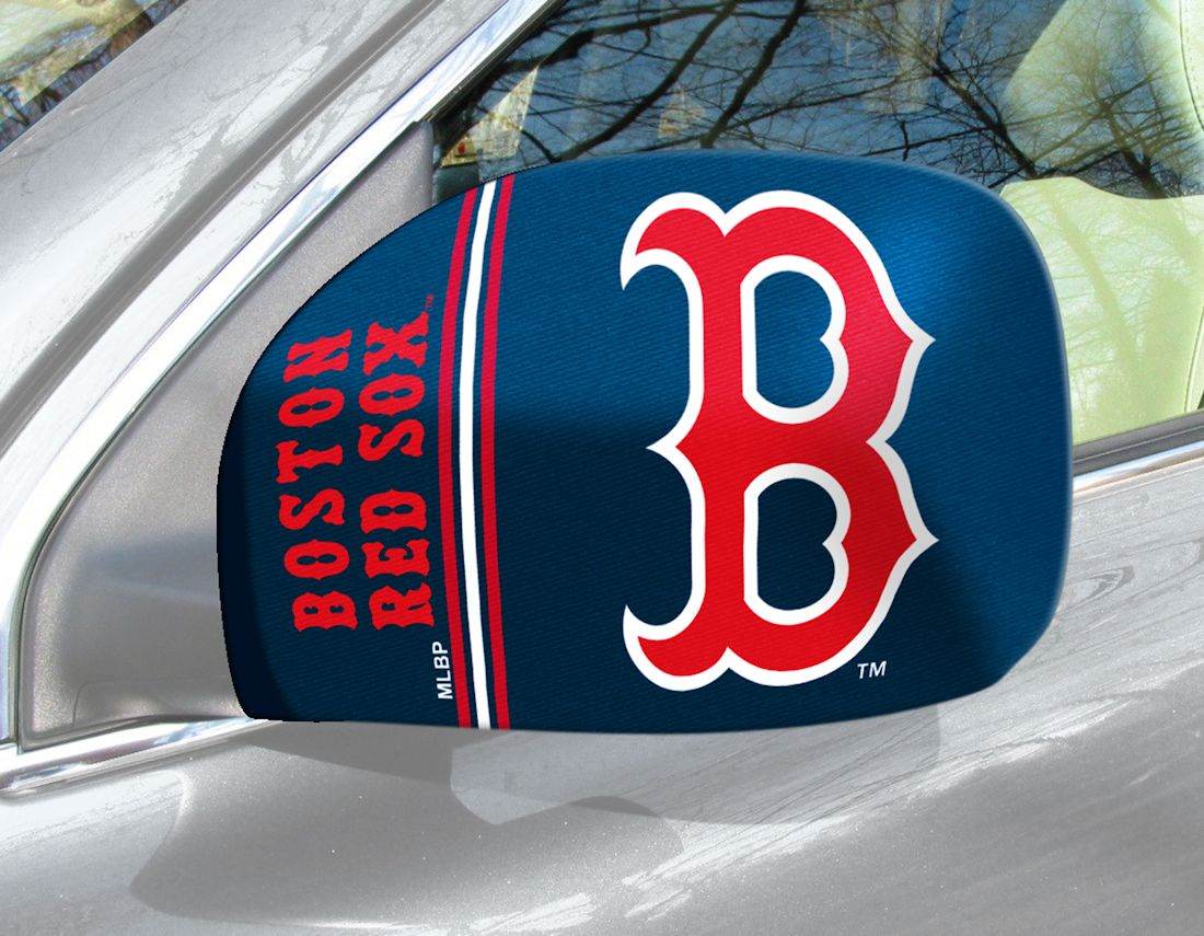Boston Red Sox Small Mirror Cover For Cars Elastic Fit - ToylandEU