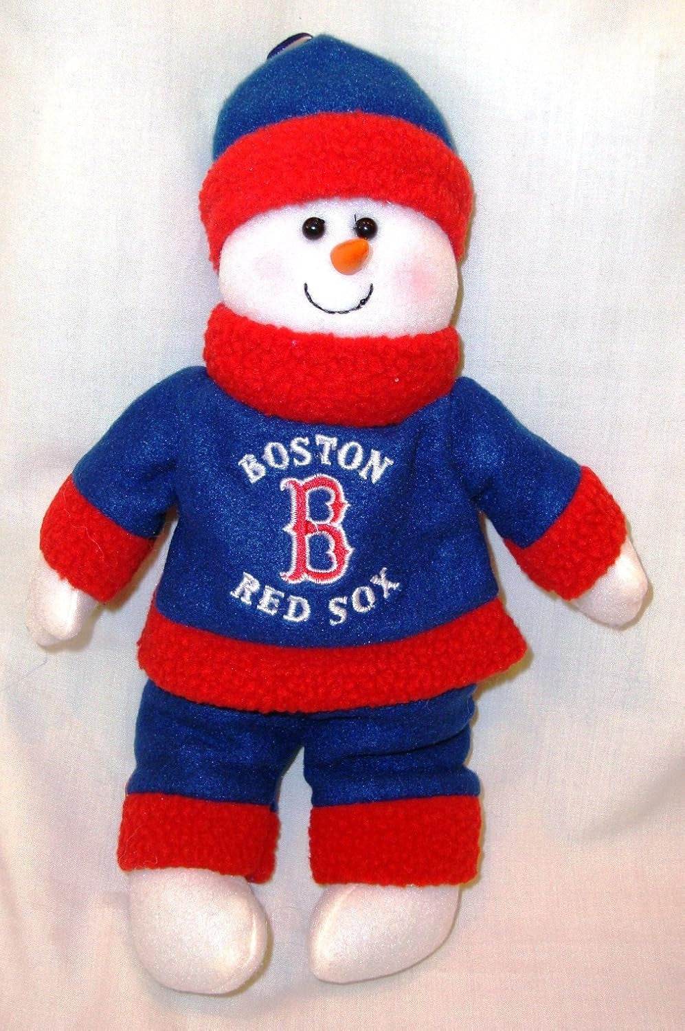 Boston Red Sox Snowflake Friends Plush 10 Inch Ornament - ToylandEU