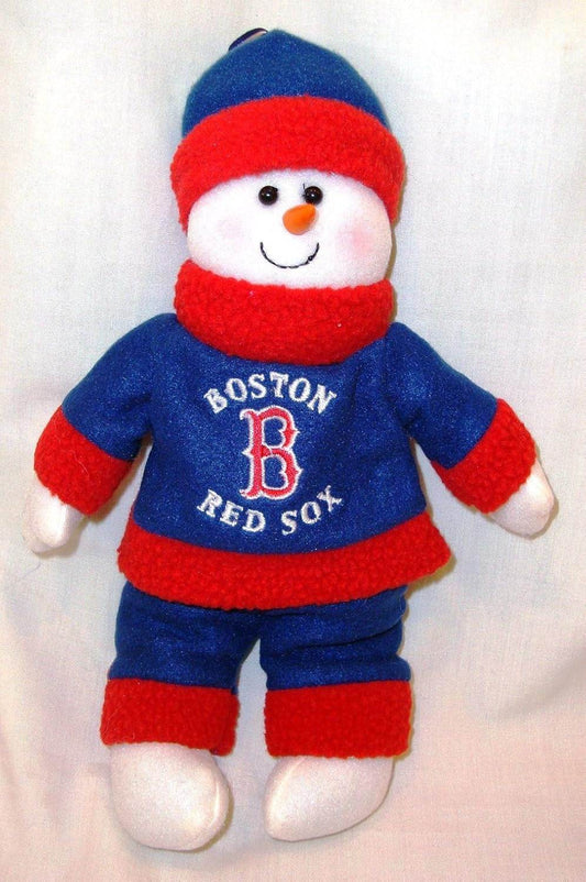 Boston Red Sox Snowflake Friends Plush 10 Inch Ornament - ToylandEU