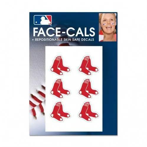  Boston Red Sox Tattoo Face Decals Waterless Peel And Stick -  ToylandEU™