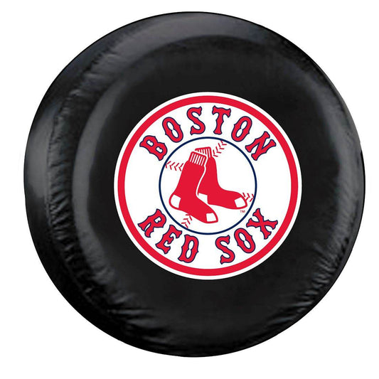 Boston Red Sox Tire Cover Universal Fit Black 27 29 Inches - ToylandEU