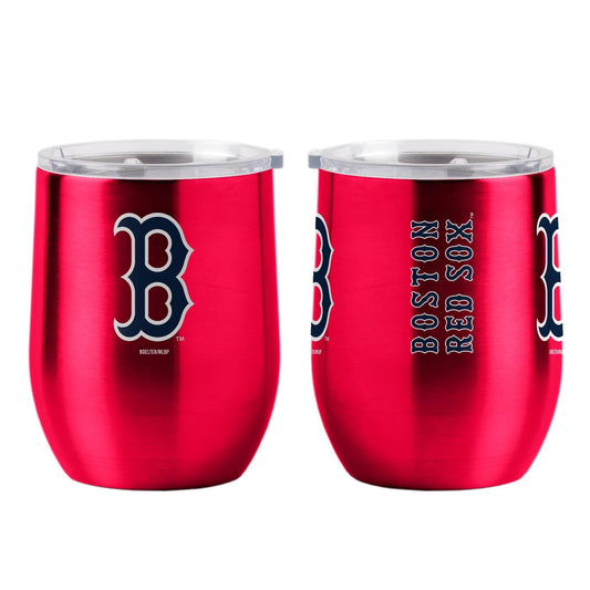 Boston Red Sox Travel Tumbler 16oz Stainless Steel Curved - ToylandEU