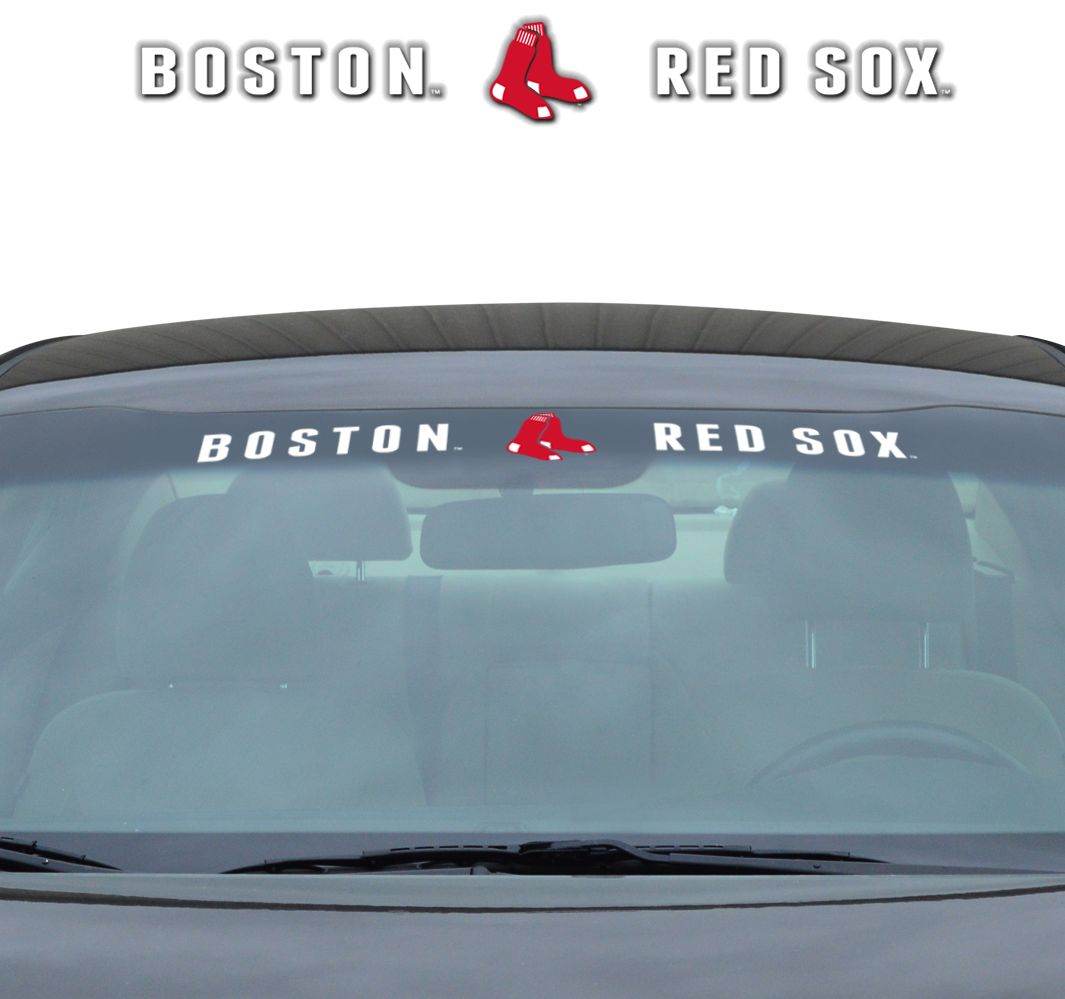 Boston Red Sox Windshield Decal 35x4 Inches Durable Vinyl - ToylandEU