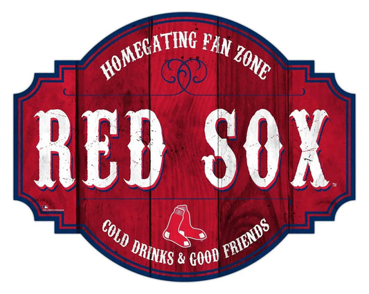  Boston Red Sox Wood Sign 12 Inch Homegating Tavern Sign -  ToylandEU™