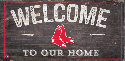 Boston Red Sox Wood Sign 6x12 Welcome Home Special Edition - ToylandEU