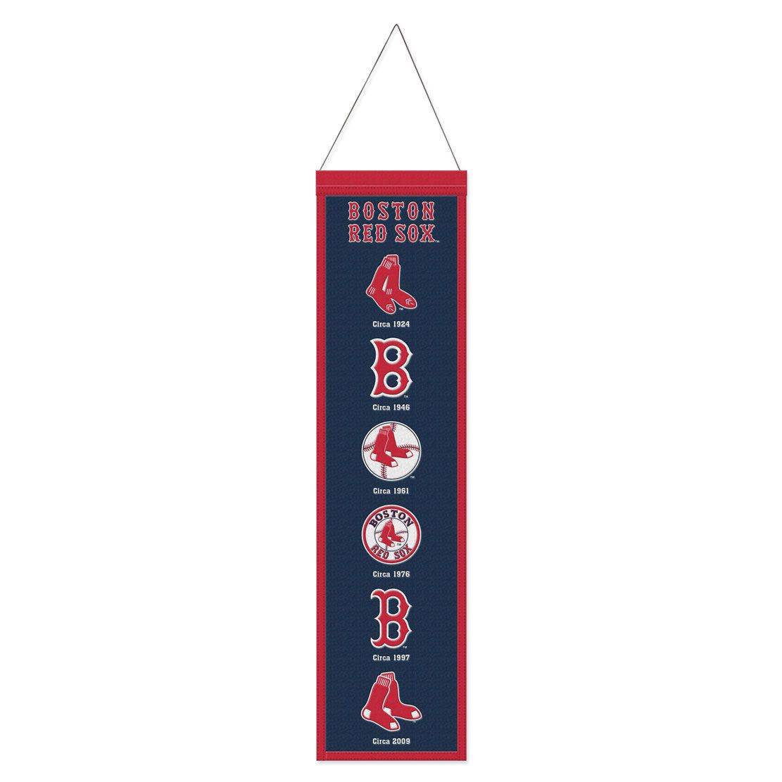 Boston Red Sox Wool Banner 8x32 Heritage Evolution Design - ToylandEU