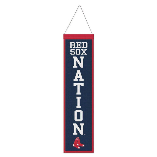 Boston Red Sox Wool Banner 8x32 Heritage Slogan Design - ToylandEU