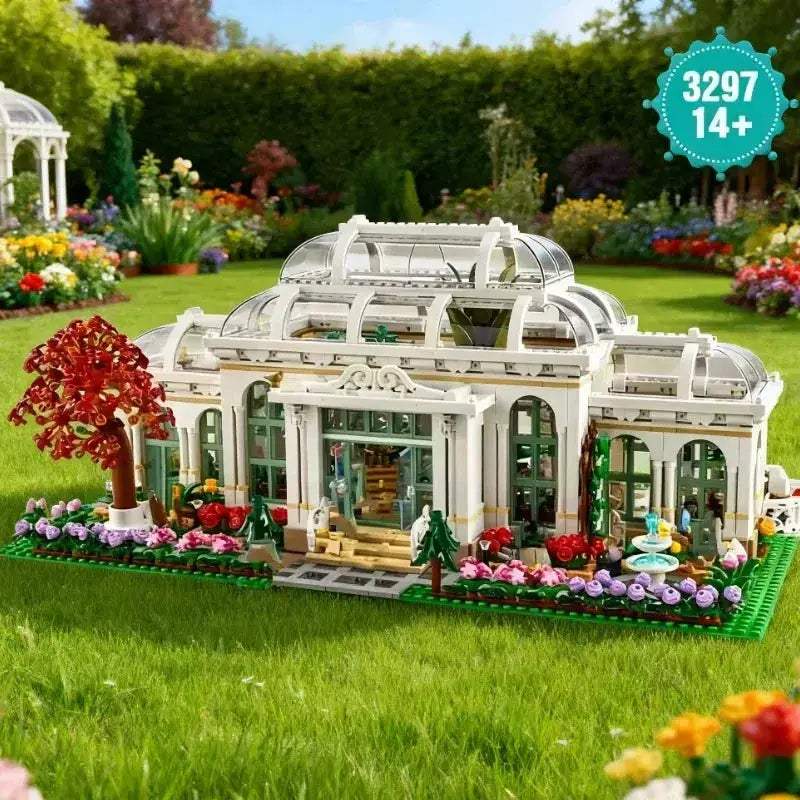 Botanical Garden Building Blocks DIY Model Kit For Creative Play - ToylandEU
