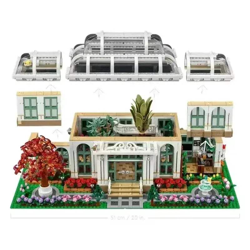 Botanical Garden Building Blocks DIY Model Kit For Creative Play - ToylandEU