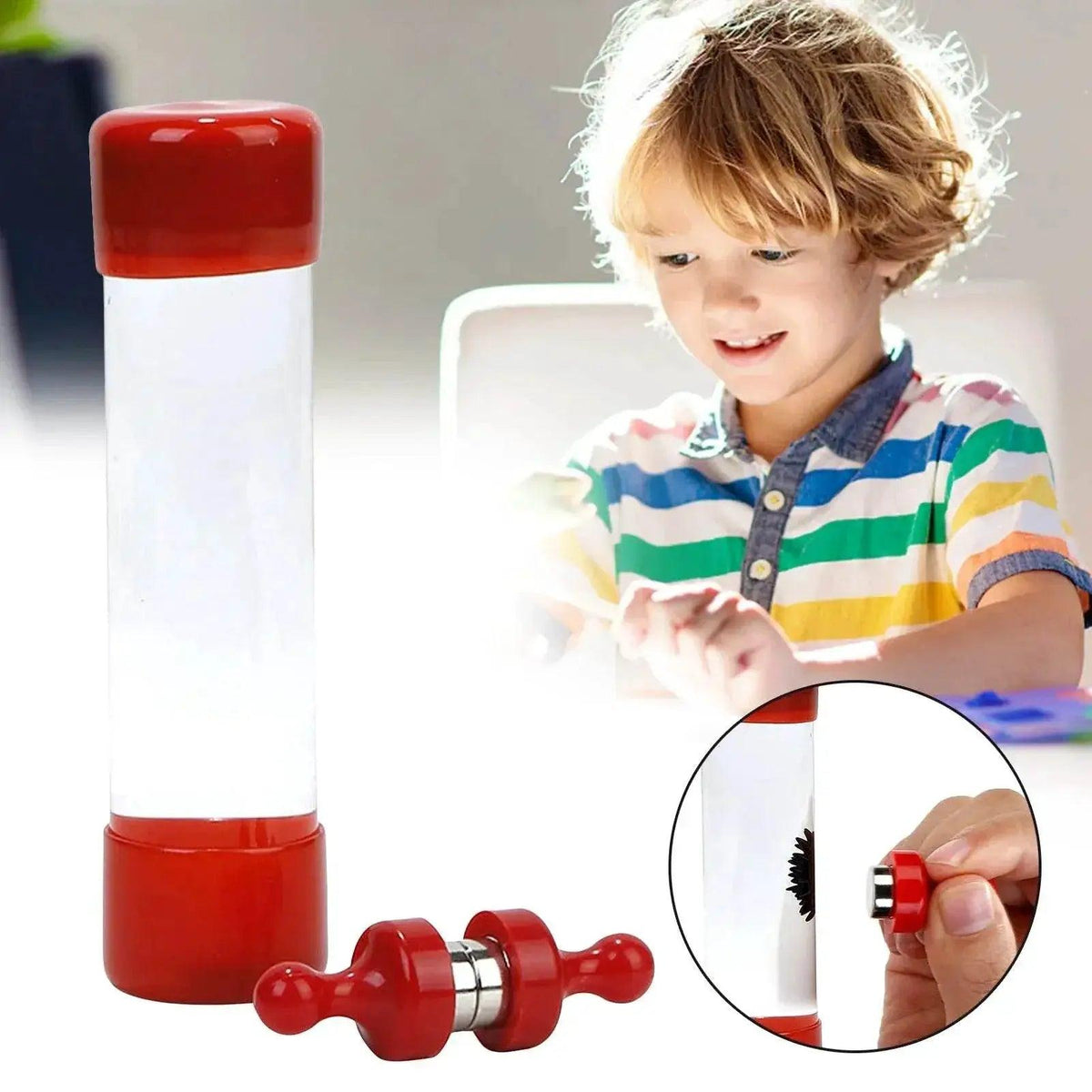  Ferrofluid In A Bottle 1PCS Magnetic Fluid Liquid Display Funny Toy Stress Relief Toys Science Decompression -  ToylandEU™