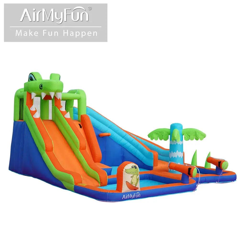  AirMyFun Jungle Inflatable Bounce House With Slide -  ToylandEU™