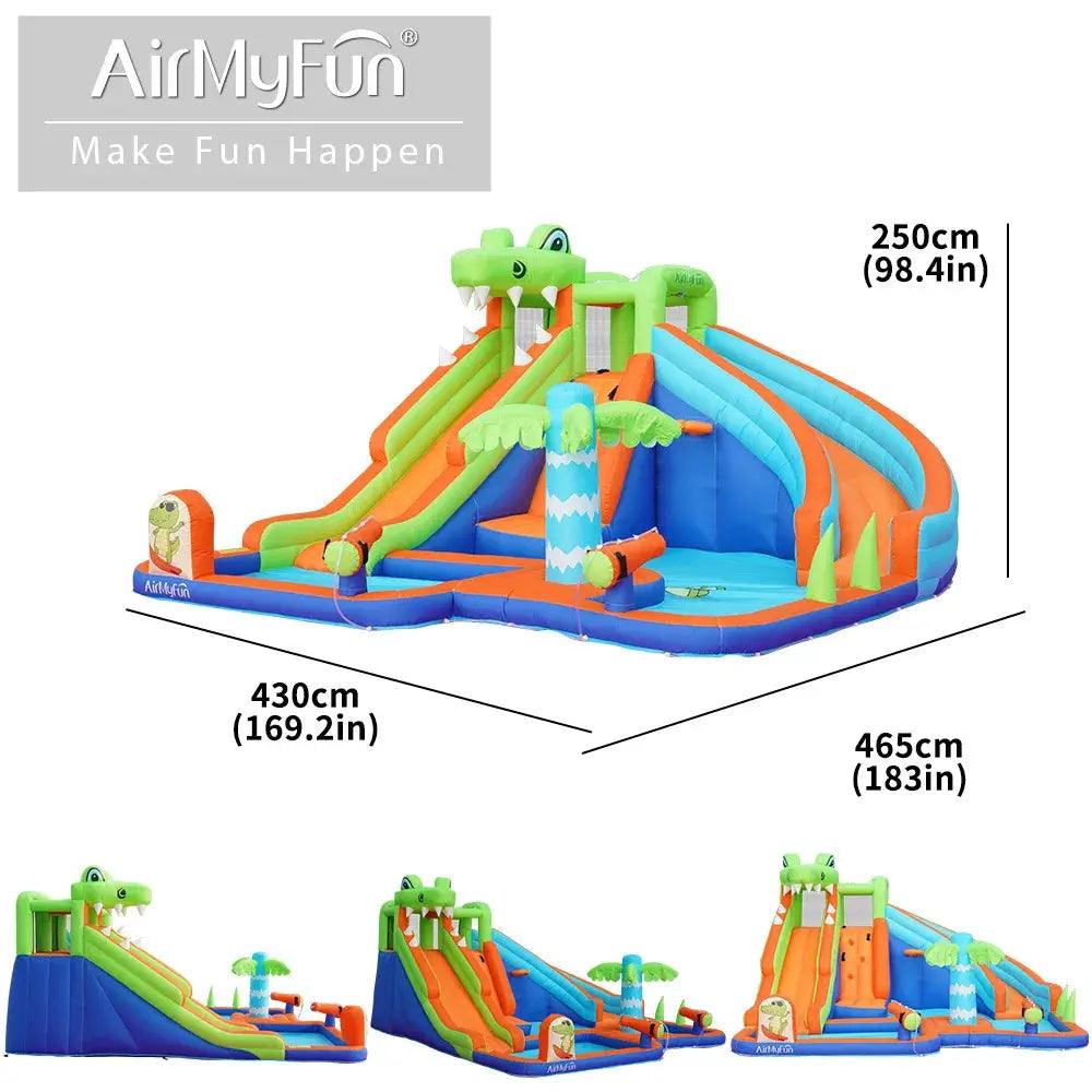  AirMyFun Jungle Inflatable Bounce House With Slide -  ToylandEU™
