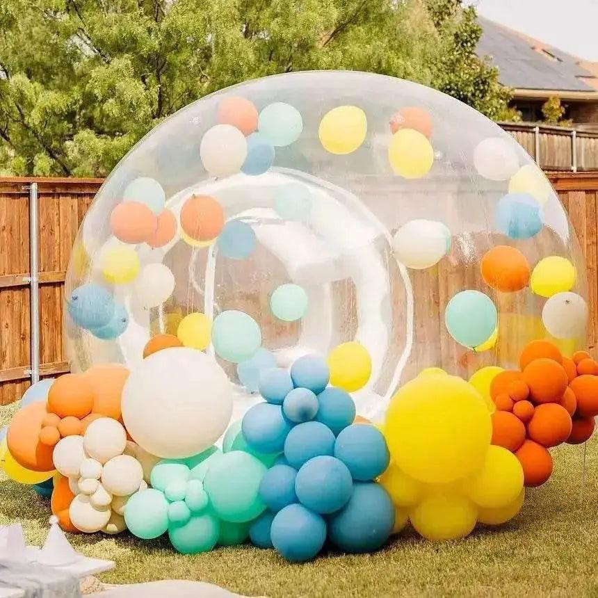  Bounce House Hot Selling Transparent Inflatable Camping Tent 10ft Dia Bubble Dome House with Blower -  ToylandEU™