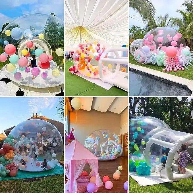  Bounce House Hot Selling Transparent Inflatable Camping Tent 10ft Dia Bubble Dome House with Blower -  ToylandEU™