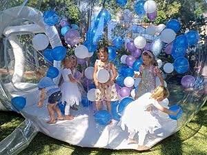  Bounce House Hot Selling Transparent Inflatable Camping Tent 10ft Dia Bubble Dome House with Blower -  ToylandEU™