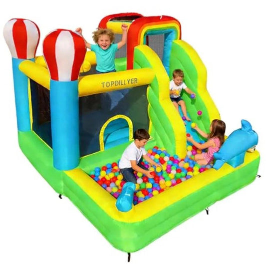  Bounce House Water Slide With Splash Pool Durable -  ToylandEU™