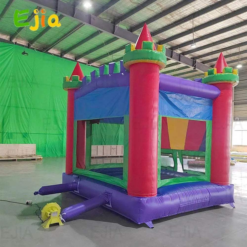  13FT-4m Rainbow Bouncy Castle Play Yard Inflatable Bouncer -  ToylandEU™