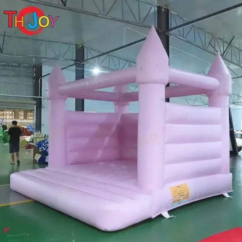  White Bounce House Pink Bouncer Wedding Party Bouncy Castle -  ToylandEU™