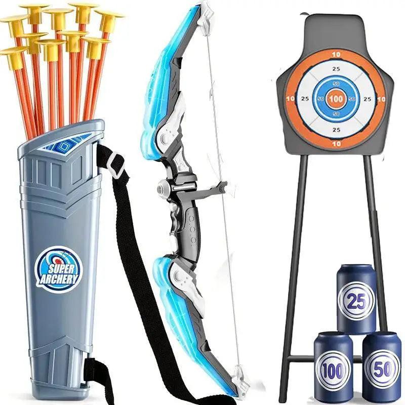  Bow And Arrow Set For Kids With LED Light Dartboard -  ToylandEU™