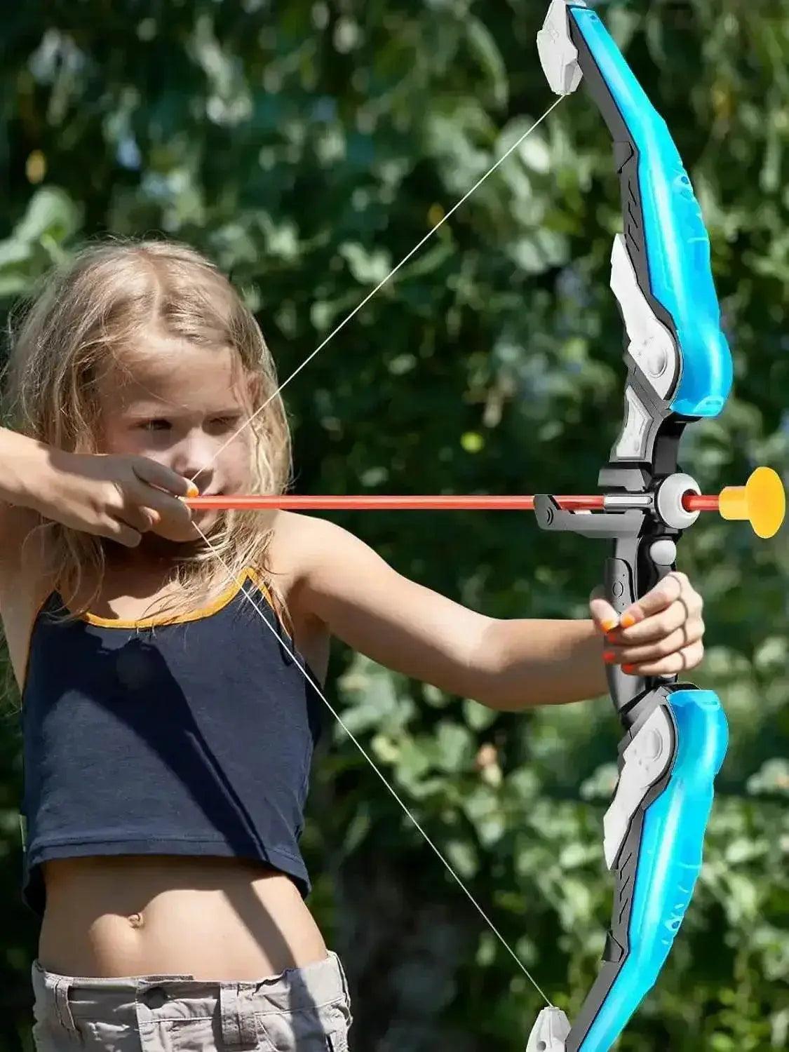  Bow And Arrow Set For Kids With LED Light Dartboard -  ToylandEU™
