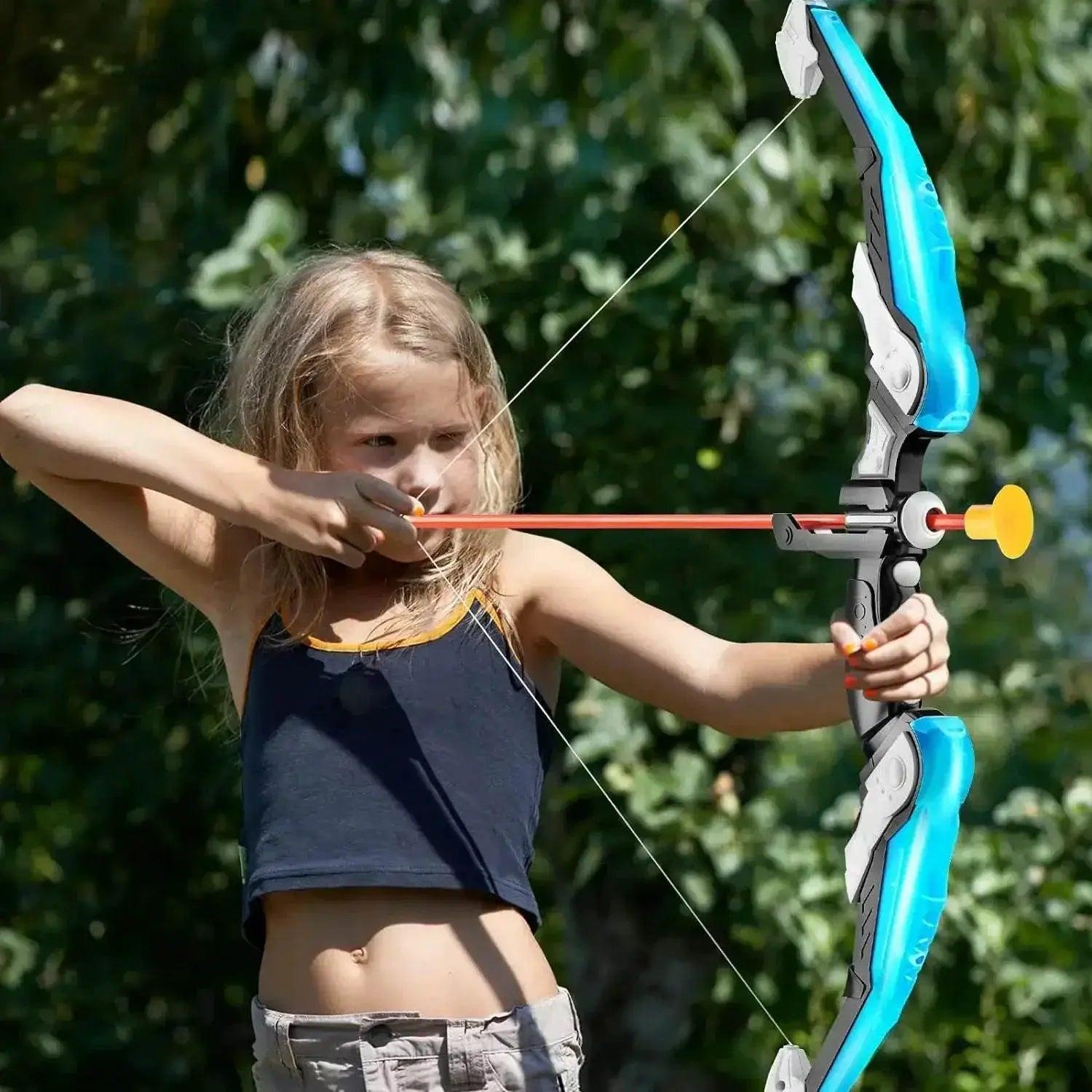  Bow And Arrow Set For Kids With LED Light Dartboard -  ToylandEU™