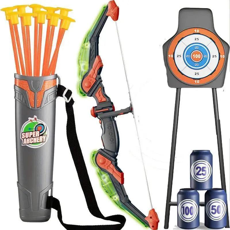  Bow And Arrow Set For Kids With LED Light Dartboard -  ToylandEU™