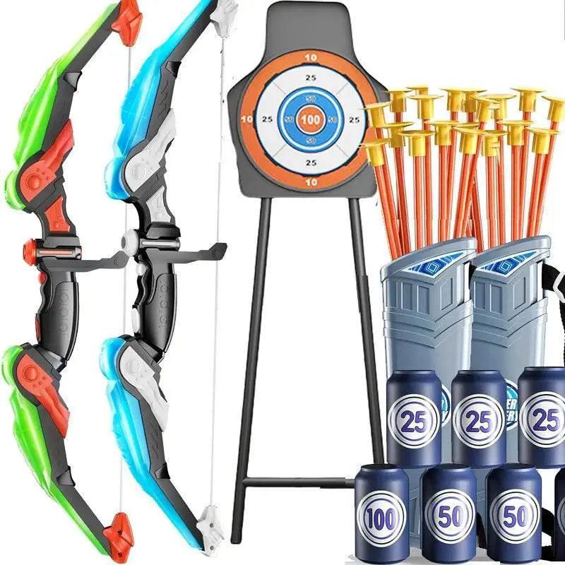  Bow And Arrow Set For Kids With LED Light Dartboard -  ToylandEU™