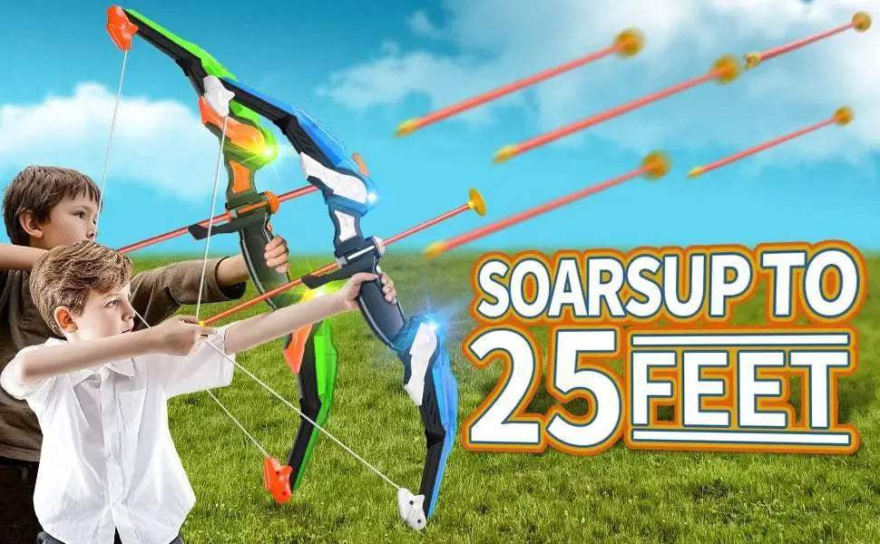 Bow and Arrow Toys with Light-up LED for Kids Ages 3+ -  ToylandEU™