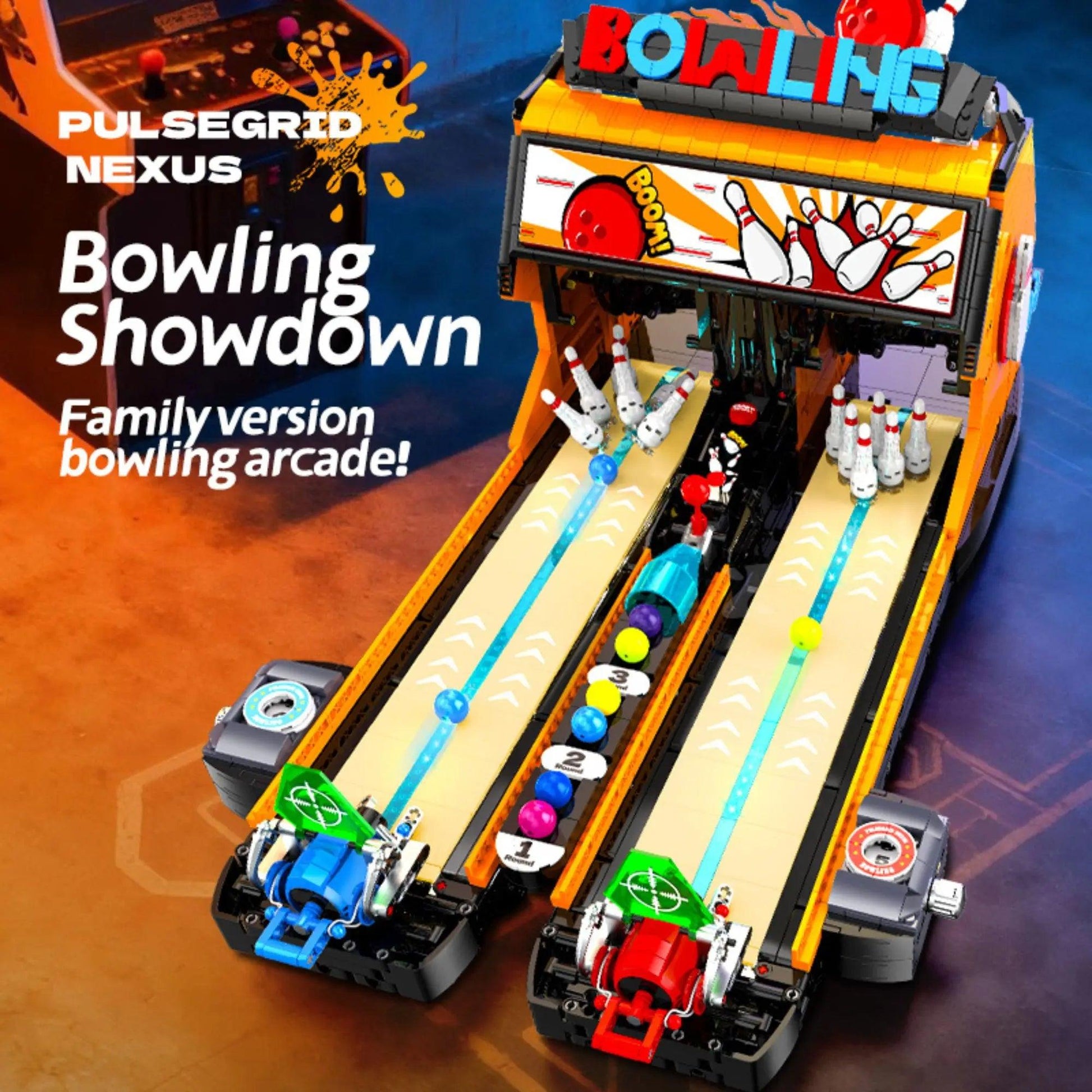 Bowling Game Machine Building Blocks | 2598 Pcs | Toylandeu™
