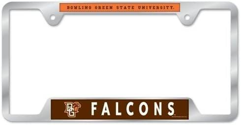 Bowling Green State Falcons License Plate Frame Metal - ToylandEU