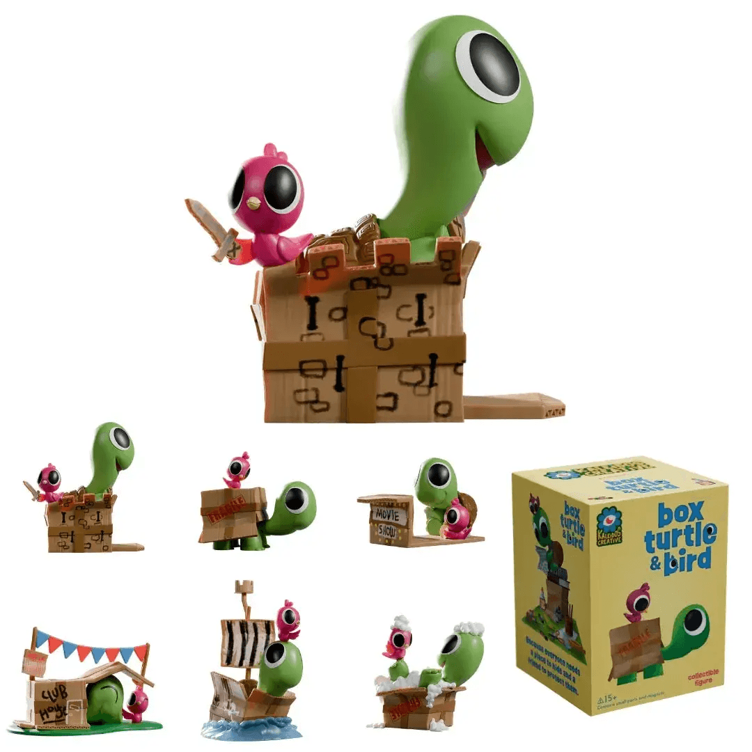  Box Turtle Magnetic Blind Box Kaleidos Creative Collectible -  ToylandEU™