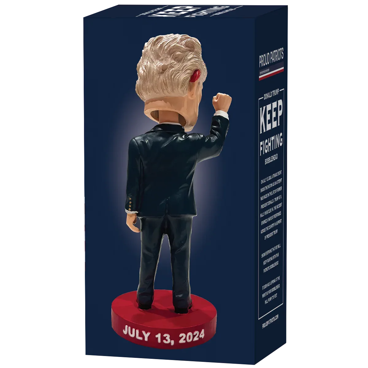 Keep Fighting Trump Bobblehead for Dedicated Supporters and Collectors - Proud Patriots