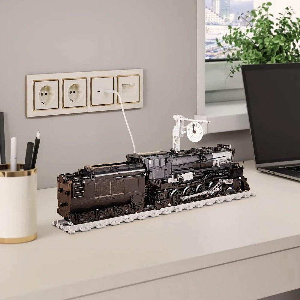 Boxcar Goods Wagon Building Block Kit MOC Railway Carriage - ToylandEU