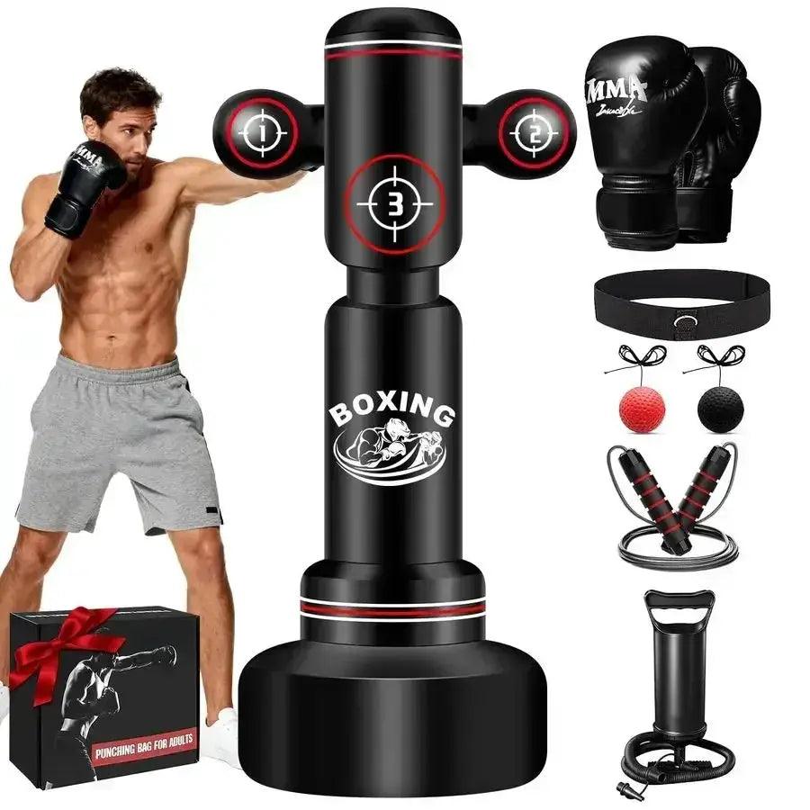  Boxing Bag With Stand Freestanding Punching Bag -  ToylandEU™