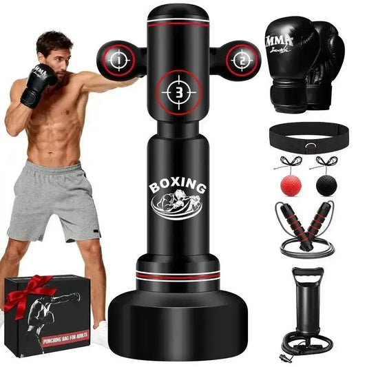  Boxing Bag With Stand Freestanding Punching Bag -  ToylandEU™