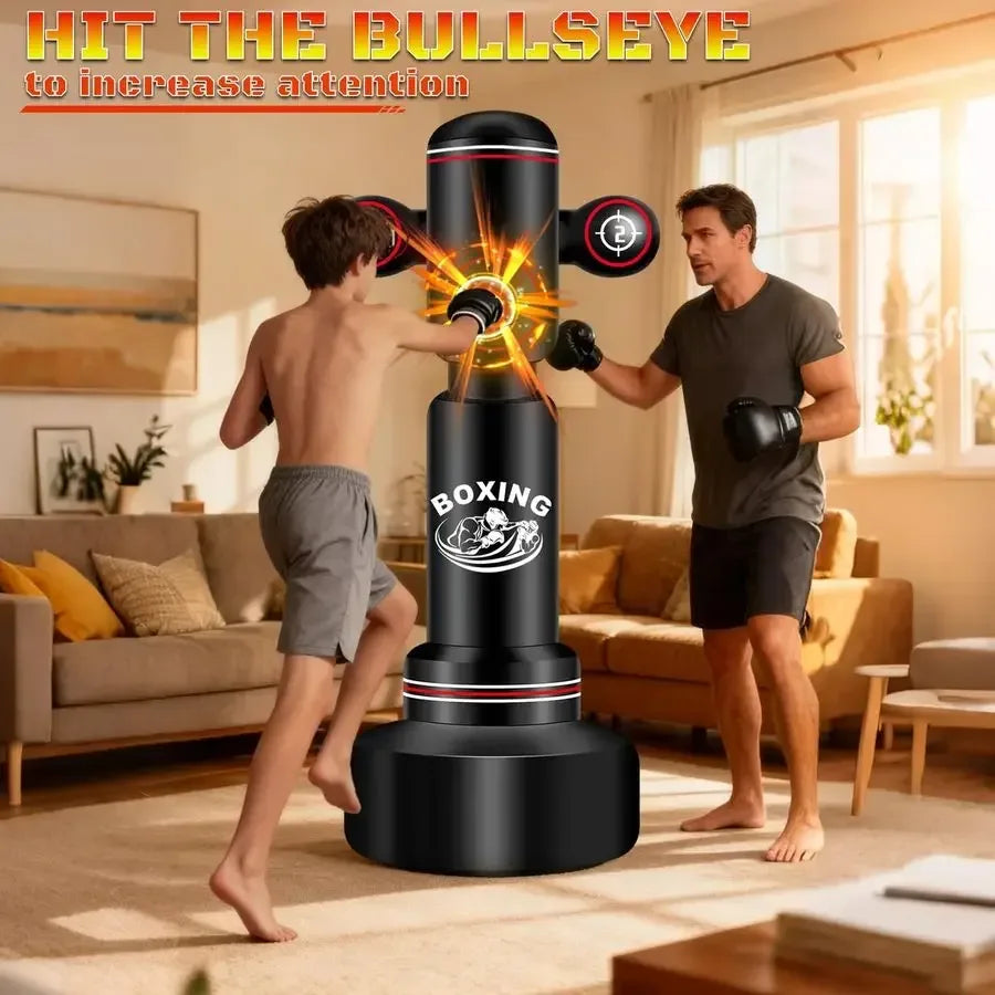 Boxing Bag With Stand Freestanding Punching Bag For Adults - ToylandEU