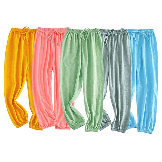 Boy Girl Breathable Bamboo-Cotton Long Pants for Children - ToylandEU