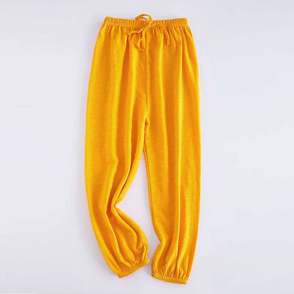 Boy Girl Breathable Bamboo-Cotton Long Pants for Children - ToylandEU