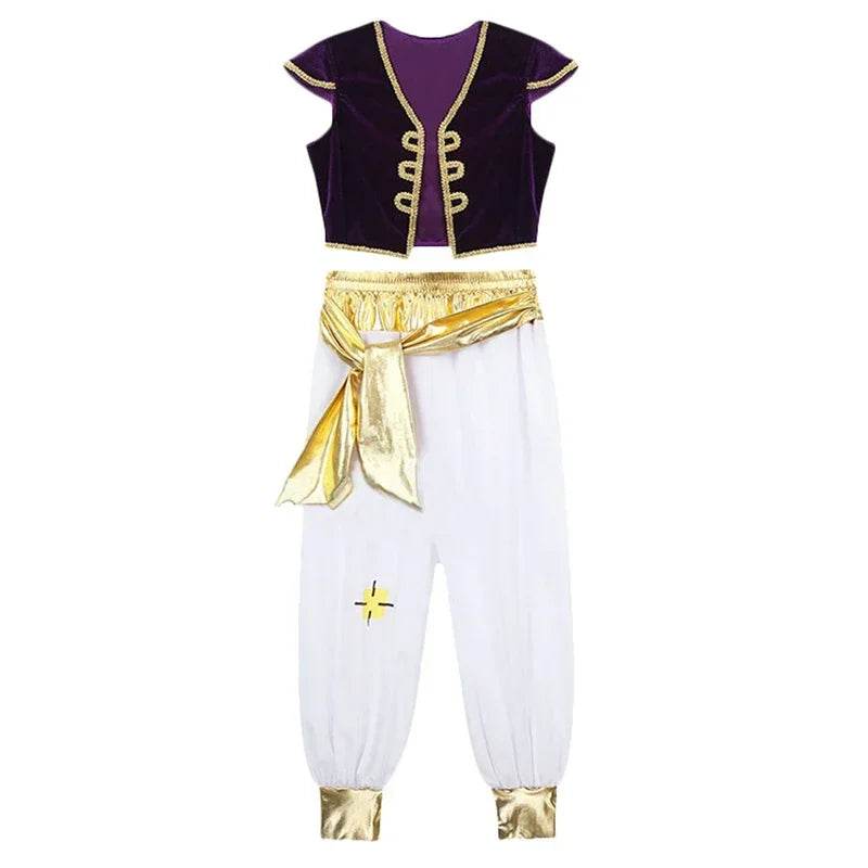 Boys Aladdin Costume - Enchanting Arabian Prince Costume for Kids - ToylandEU